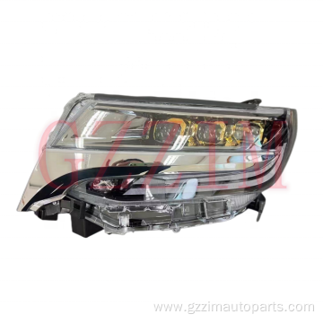 Alphard Three Eyes Golden Front Head Light